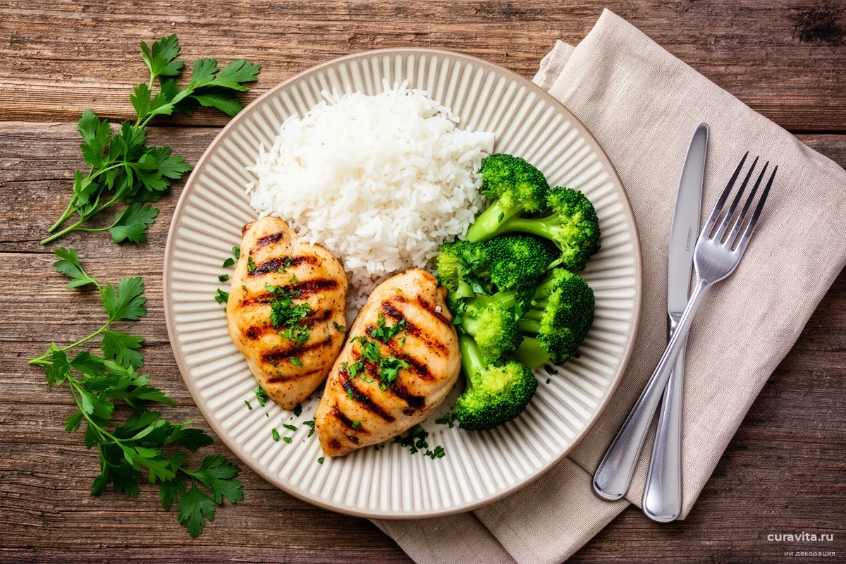 Диета из курицы и риса: 4 скрытых дефицита, которые меняют работу организма