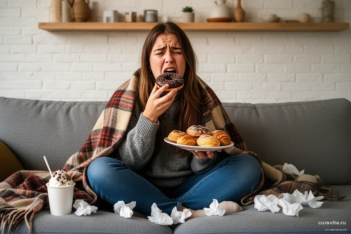 Кортизоловая ловушка: 3 продукта, которые спасут талию после семейного скандала